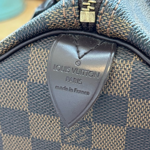 Louis Vuitton Speedy 30 Damier Ebene Satchel Bag - Picture 11 of 17